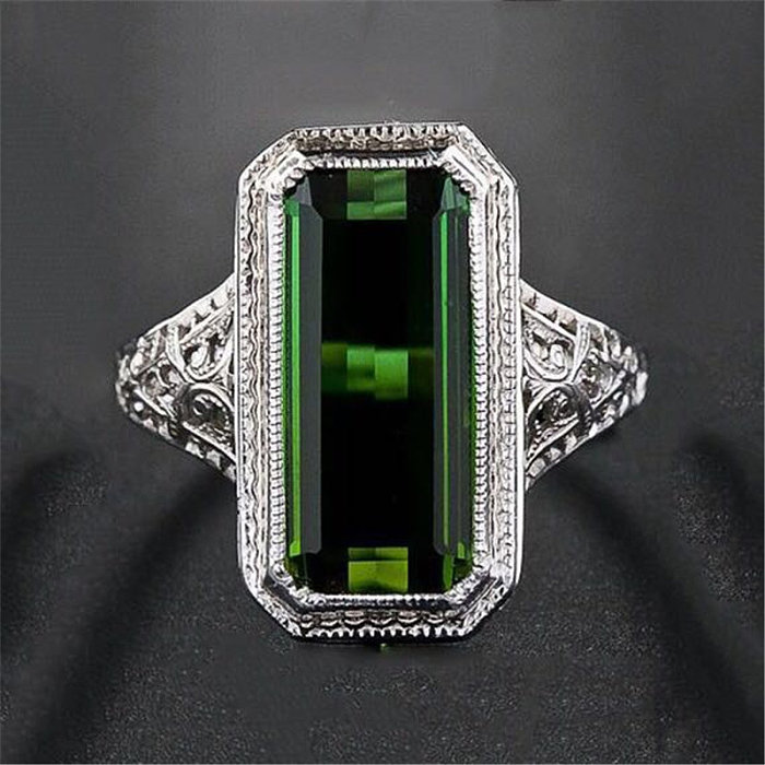 antique emerald fashion rings for parties