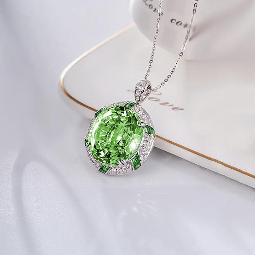 beautiful emerald green necklaces for women