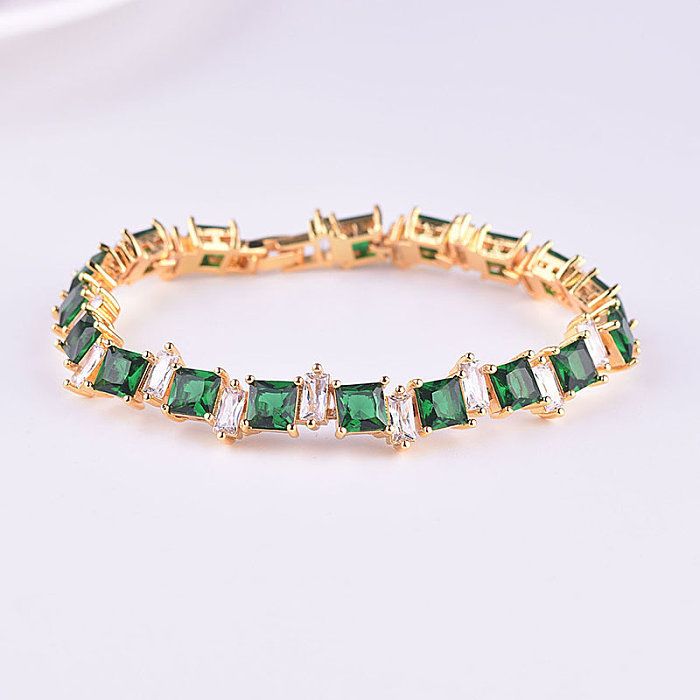 bracelets en or 18 carats avec topaze tendance pour femmes