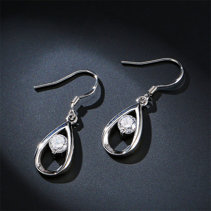 silver plated fashion earrings for women