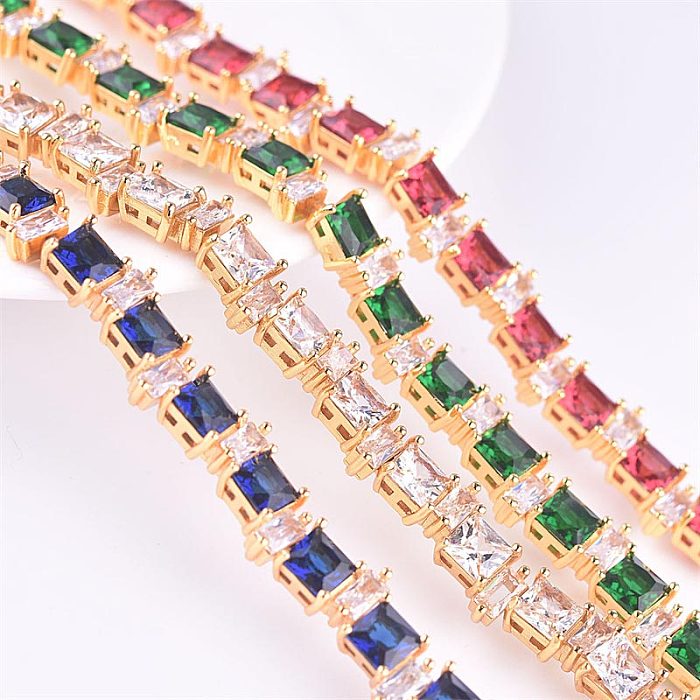 fashion topaz 18k gold bracelets for women
