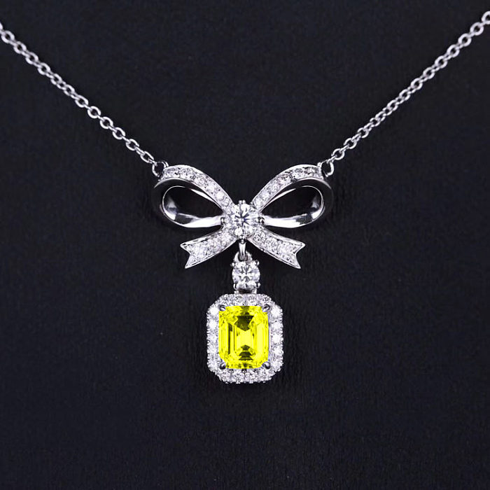 anillos de platino 950 de diamantes de moda simple para mujer