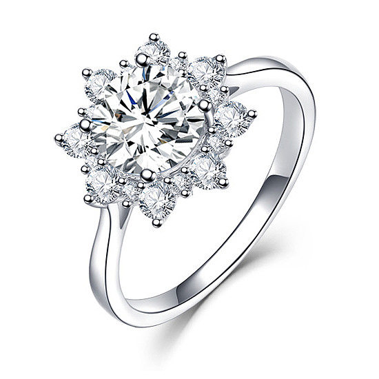 fashion natural gemstone rings for women