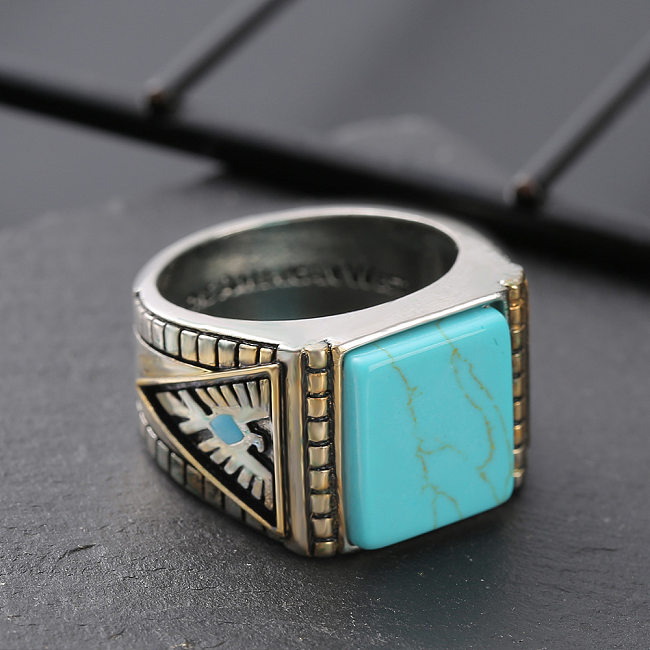 antique turquoise rings for men
