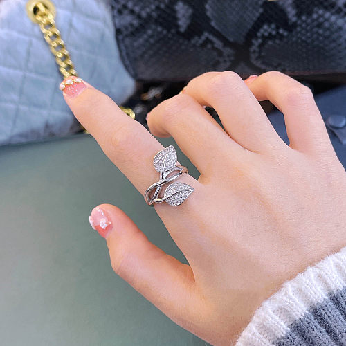 Mode verstellbare einfache Ringe für Frauen