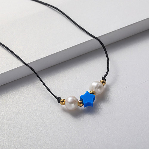 pearl and pendant necklace for girl