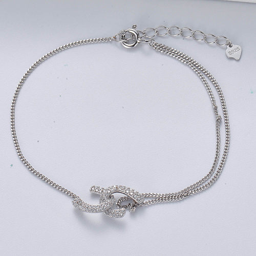 Mode 925 Sterling Silber Armband Silberschmuck für Frauen