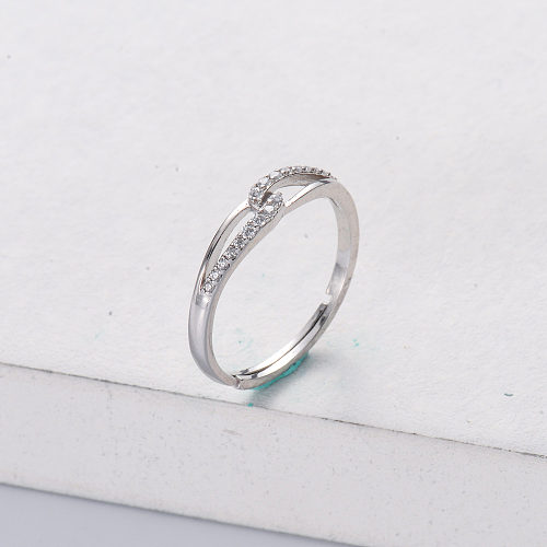 anillo de mujer de plata 925 esterlina