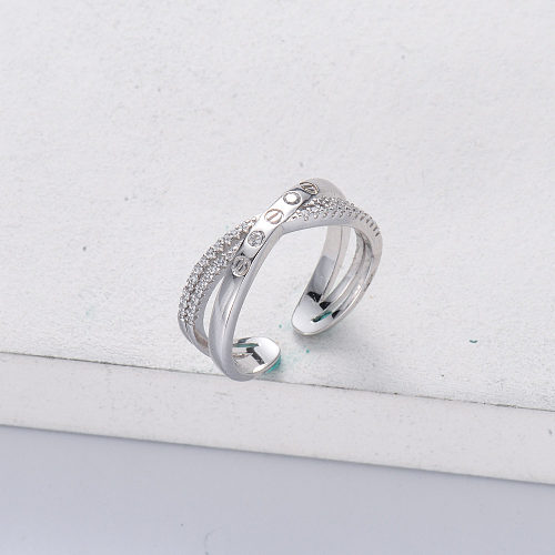 anel em prata de lei 925 para mulheres