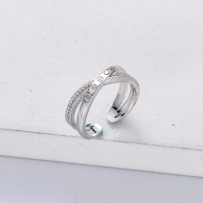 ring in 925 sterling silver for women