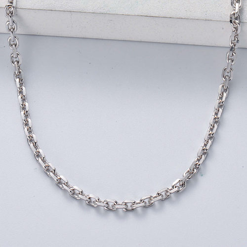 famale sterling 925 silver necklace for wedding