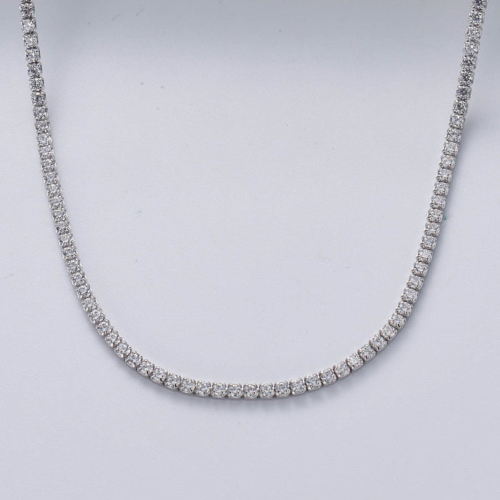 weibliche Halskette aus 925er Sterlingsilber