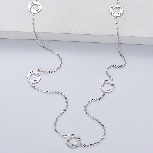 party wear 925 sterling silver necklace for women