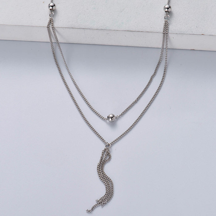 925 sterling silver necklace chain wholesale for wedding