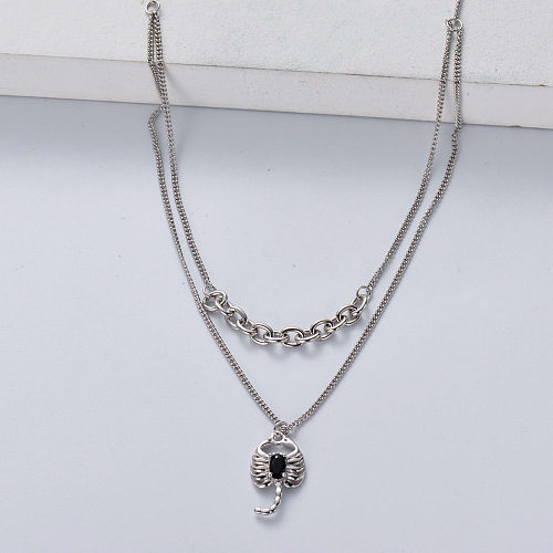 wholesale sterling 925 silver necklace for wedding