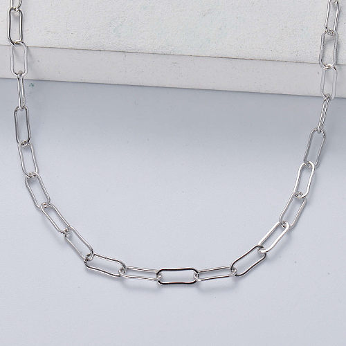 collier de mariage en argent sterling 925 pour la fête