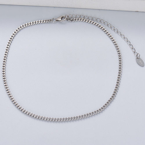 trendiges minimalistisches trendiges Armband aus 925er Silber