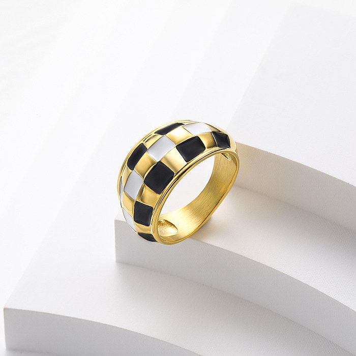 jóias de casamento de anel de aço inoxidável 316