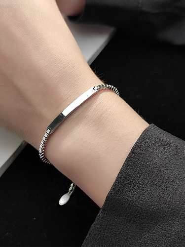 925 Sterling Silber Silber Luxus Armband