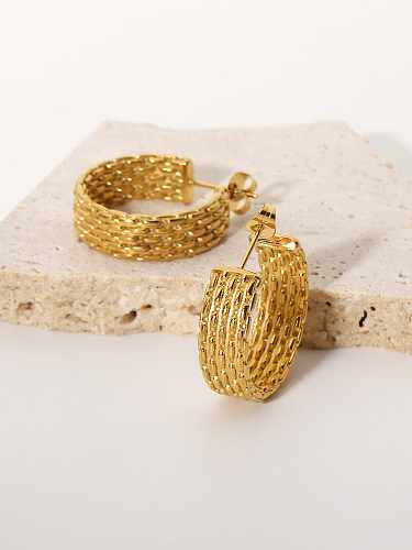 Stainless steel Geometric Trend Stud Earring