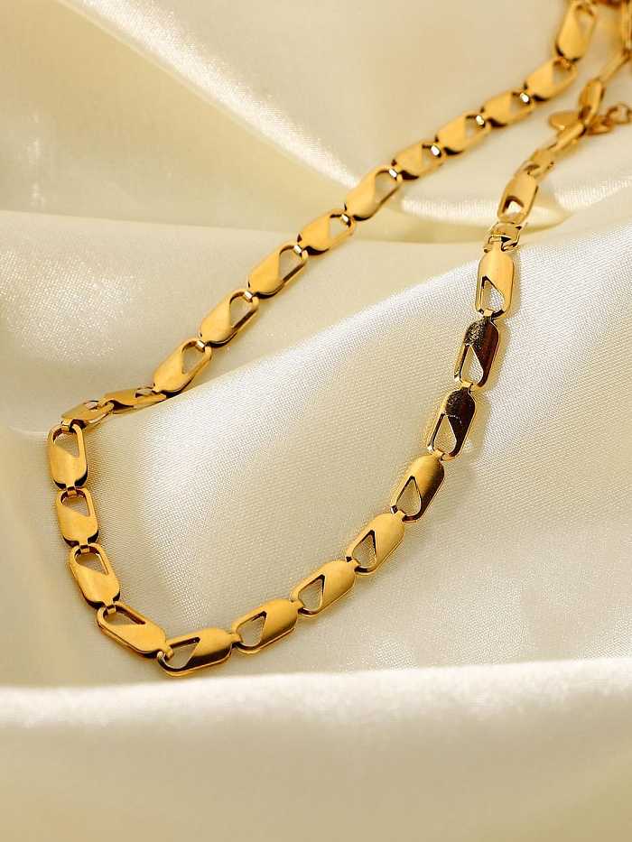 Stainless steel Chain Trend Choker Necklace