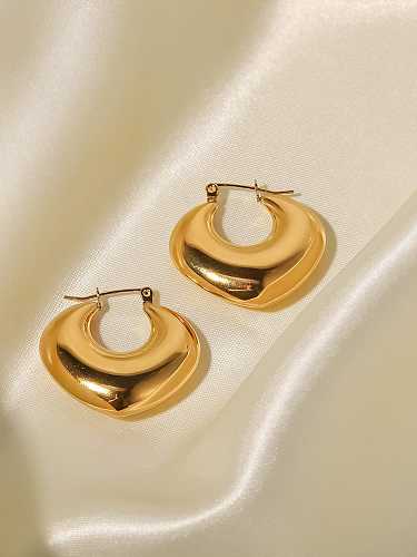 Stainless steel Geometric Trend Stud Earring