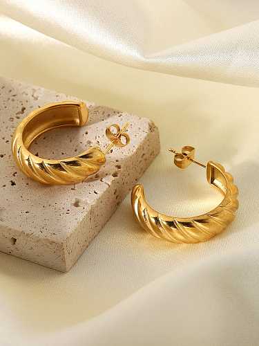 Stainless steel Geometric Trend Stud Earring