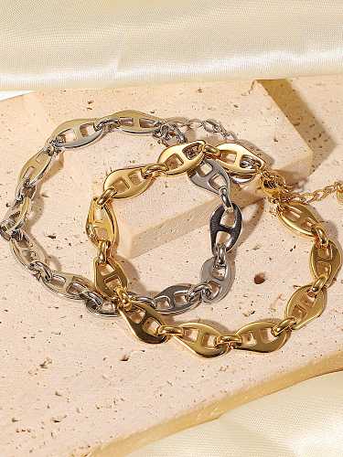 Stainless steel Geometric Vintage Bracelet