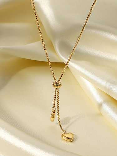 Stainless steel Tassel Minimalist Tassel Necklace
