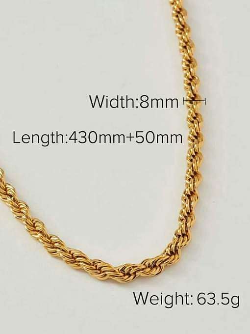 Stainless steel Trend Link Necklace