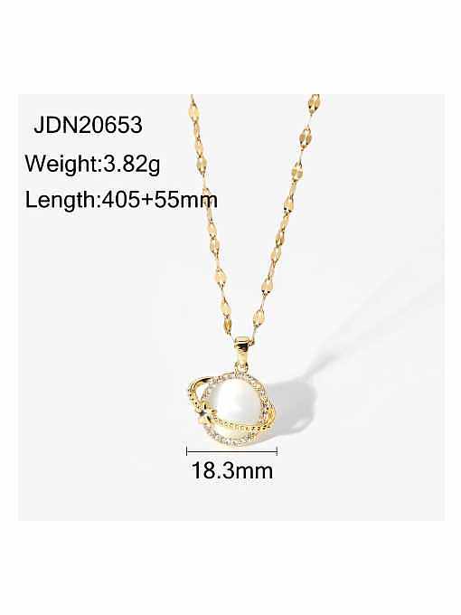 Collier Tendance Cats Eye Star Planet Earth Acier Inoxydable