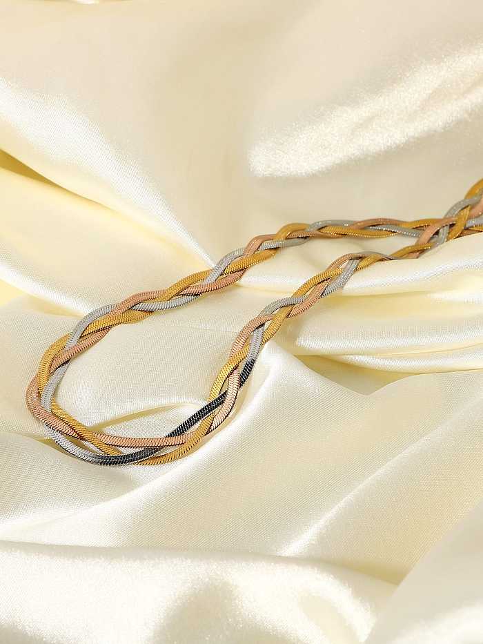 Trend-Halskette aus Edelstahl