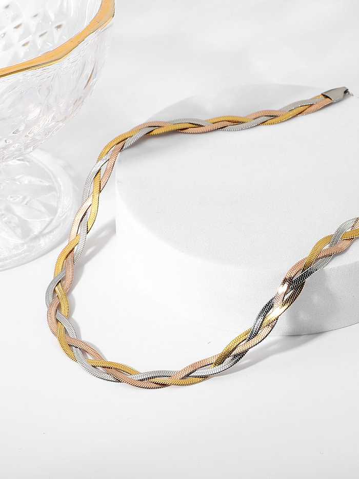 Trend-Halskette aus Edelstahl