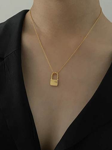 Stainless steel Locket Trend Necklace