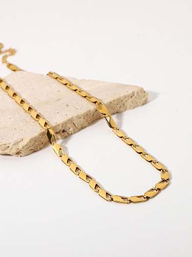 Stainless steel Chain Trend Choker Necklace