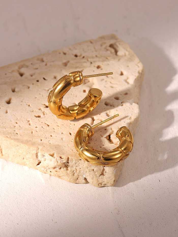Stainless steel Geometric Trend Stud Earring