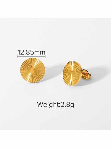 Stainless steel Heart Trend Stud Earring