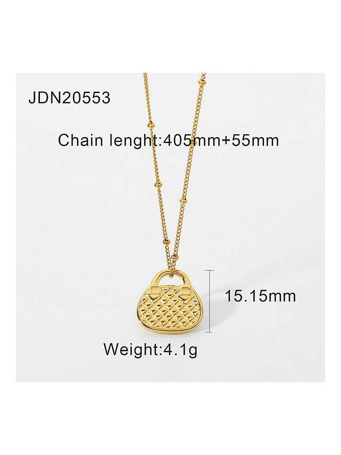 Stainless steel Bag Trend Necklace