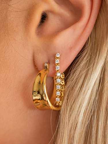 Stainless steel Geometric Minimalist Stud Earring