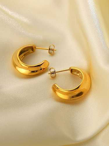 Stainless steel Geometric Trend Stud Earring