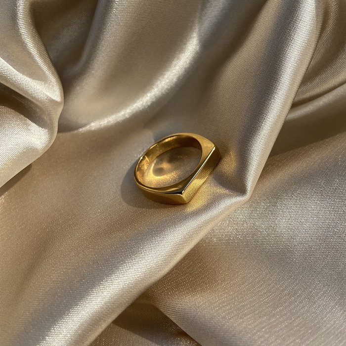 Fashion index finger titanium steel ring