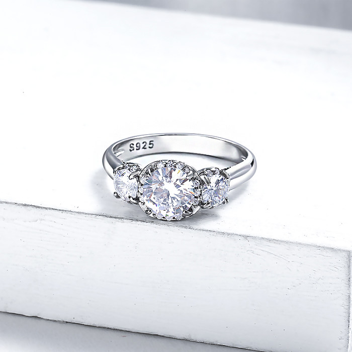 anéis de casamento personalizados designs de alianças de platina anéis de noivado moissanite