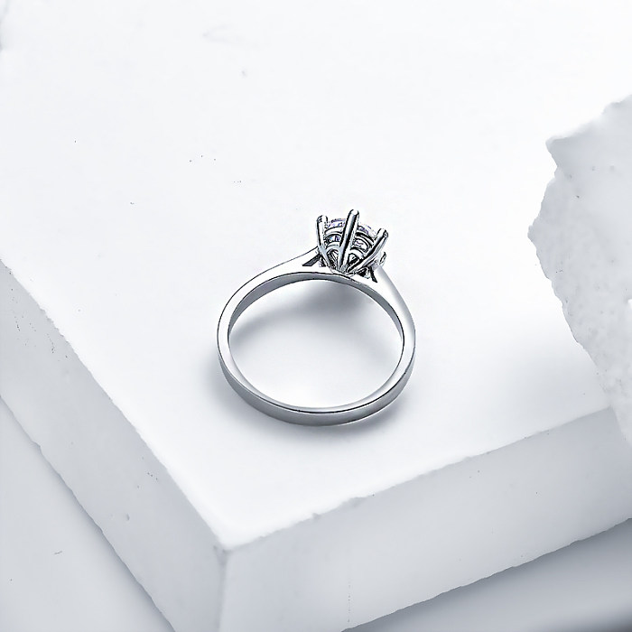 anéis de noivado de diamante para mulheres anéis de noivado para mulheres diamantes reais anéis de noivado 925 prata esterlina