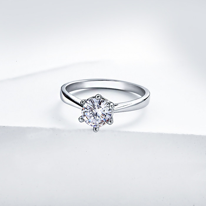 Diamant-Verlobungsringe für Damen Verlobungsringe für Damen echte Diamanten Verlobungsringe 925er Sterlingsilber