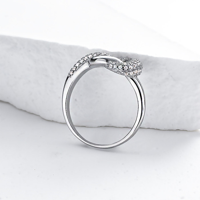 bagues de fiançailles en argent pas cher pour les femmes de vrais diamants 925 bagues en argent sterling bague de fiançailles