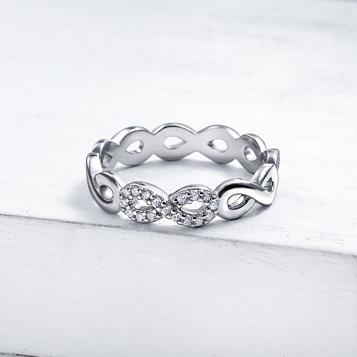 anillos de banda de eternidad de diamantes de plata esterlina anillos de banda de diamantes de plata esterlina anillos de diamantes de plata 925 esterlina
