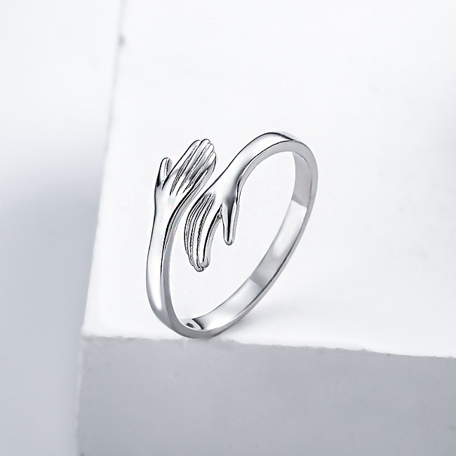 anéis de mão de prata esterlina personalizados para mulheres anéis de prata esterlina para mulheres