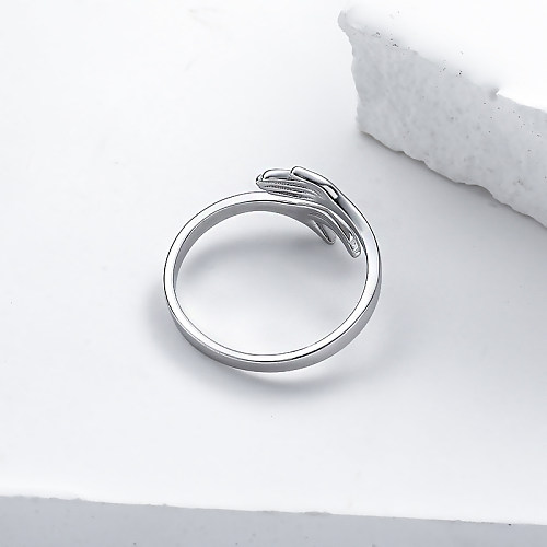 câlin personnalisé bagues en argent sterling pour les femmes bagues en argent sterling pour les femmes