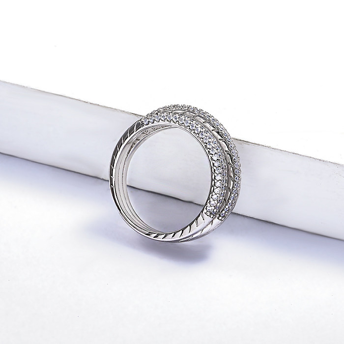 925 Silver Custom Stack Ring for Girls