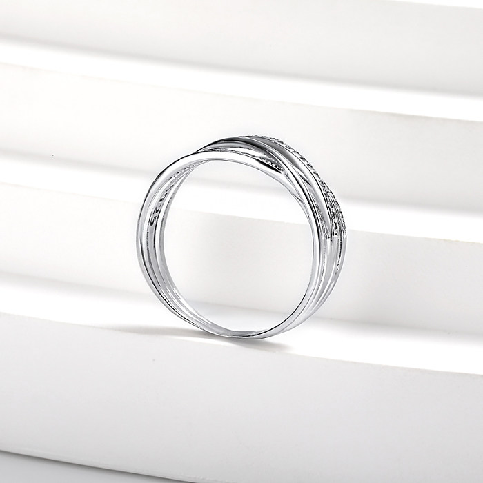 925 Sterling Silver Moissanite Engagement Rings
